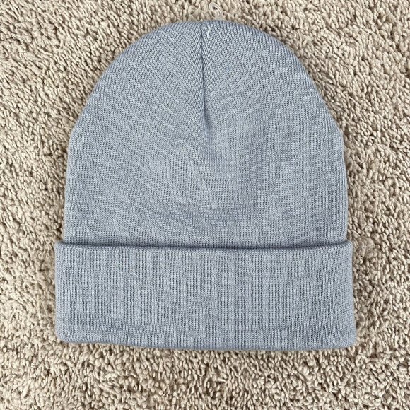 Michigan Local Crowns Beanie LCR Statement Patch Gray Cuffed Knit Hat OSFA NWT - Picture 3 of 4